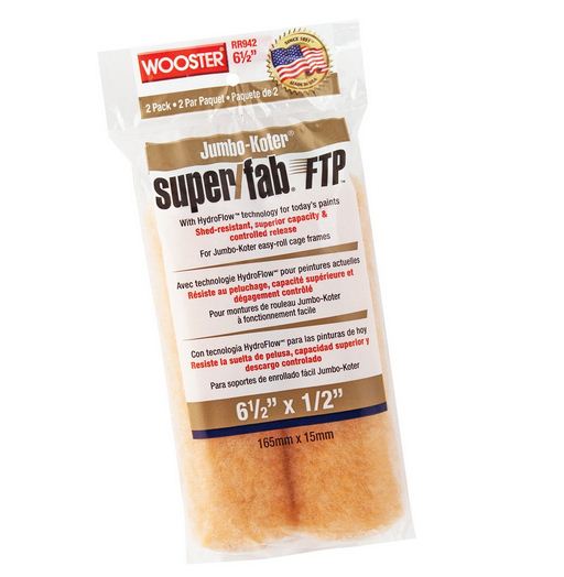 Super/Fab RR942-6-1/2 Jumbo Koter Roller Cover with 1/2" Nap, 6-1/2"