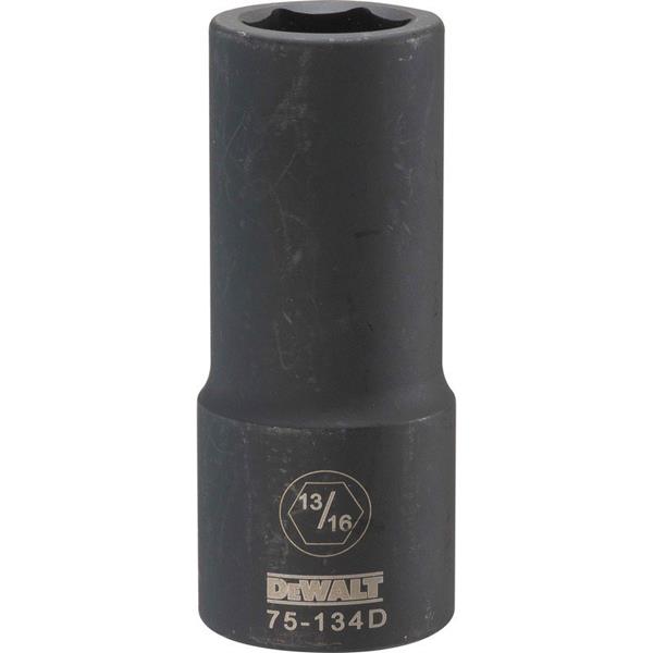 DeWalt DWMT75134OSP SAE Deep Impact Socket, 3/4" Drive, 13/16"