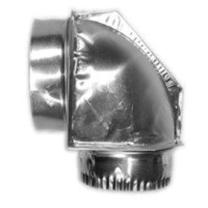 Builder's Best 010151 Dryer Vent Close Elbow, within 4", Heavy Duty