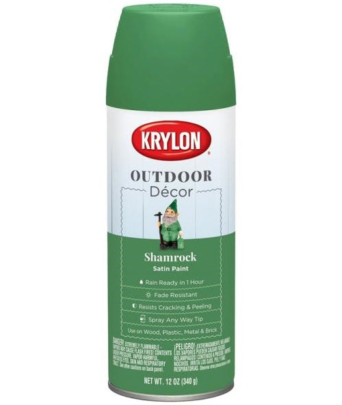 Krylon K09333000 Outdoor Decor Spray Paint, 12 Oz