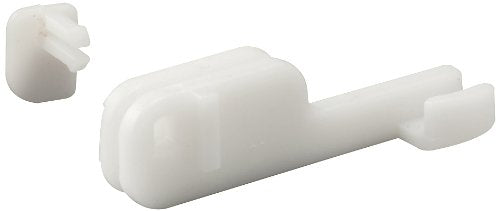 Prime Line M6090 Shower Door Guides, White, Plastic