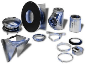 Selkirk 206622 Thru-The-Wall Support Kit, 6", #6T-TWK