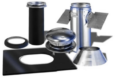 Selkirk 206621 Pitched Ceiling Kit, 6", #6T-PCK