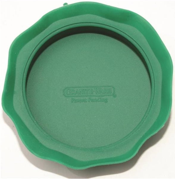 GraniteWare F0726-4 Wide Mouth Jar Topper, Green