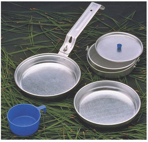Texsport 13140 Heavy Duty Mess Kit, 5 Pieces