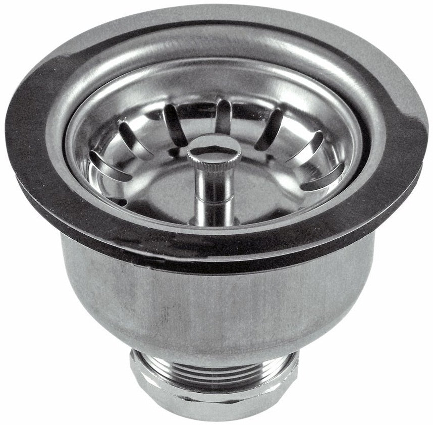 Danco 81091 Post Lock-In Basket Strainer, Stainless Steel, 3-1/2" L