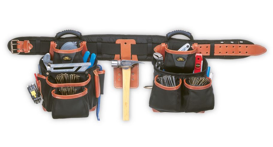 CLC 51452 Pro Framer's Combo Tool Belt, 27 Pocket, Large