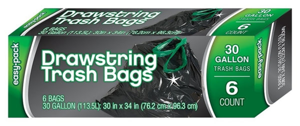 FLP 1321 Easy-Pack Trash Bag, 30 Gallon