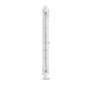Feit Electric BPQ500T3/CL/RS/2 Rough Service Halogen Bulb, 500 Watts, 130 Volt