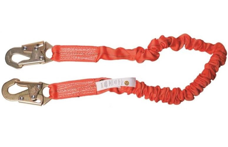QualCraft 01295 Shock Absorbing Lanyard, Nylon