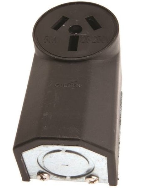 Forney 58499 Crowfoot Electrical Receptacle, 50 Amp, 125/250 Volt