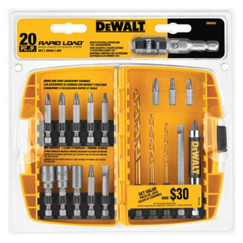 DeWalt DW2503 20-Piece Rapid Load Set