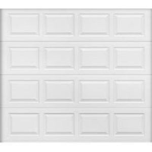Wayne Dalton 8000 Garage Door, Galvanized Steel, 9' x 7', White