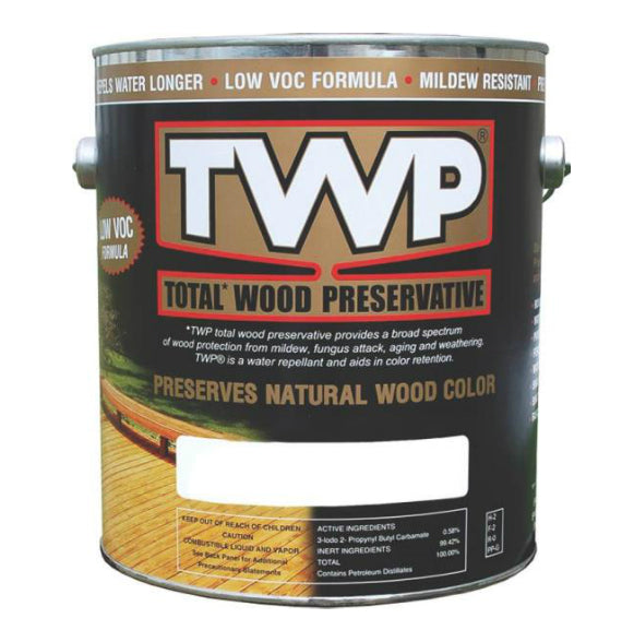 TWP TWP-1520-1 Pecan Low VOC Preservative Stain, 1 Gallon, Pecon