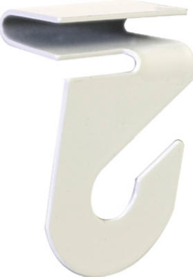 Hillman Fasteners 122323 Ceiling Track Hanger, 2 Pack, White