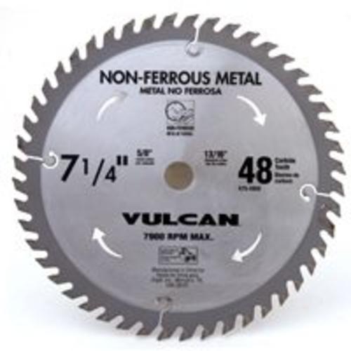 Vulcan 410761OR Carbide Blade, 7-1/4" X 48T