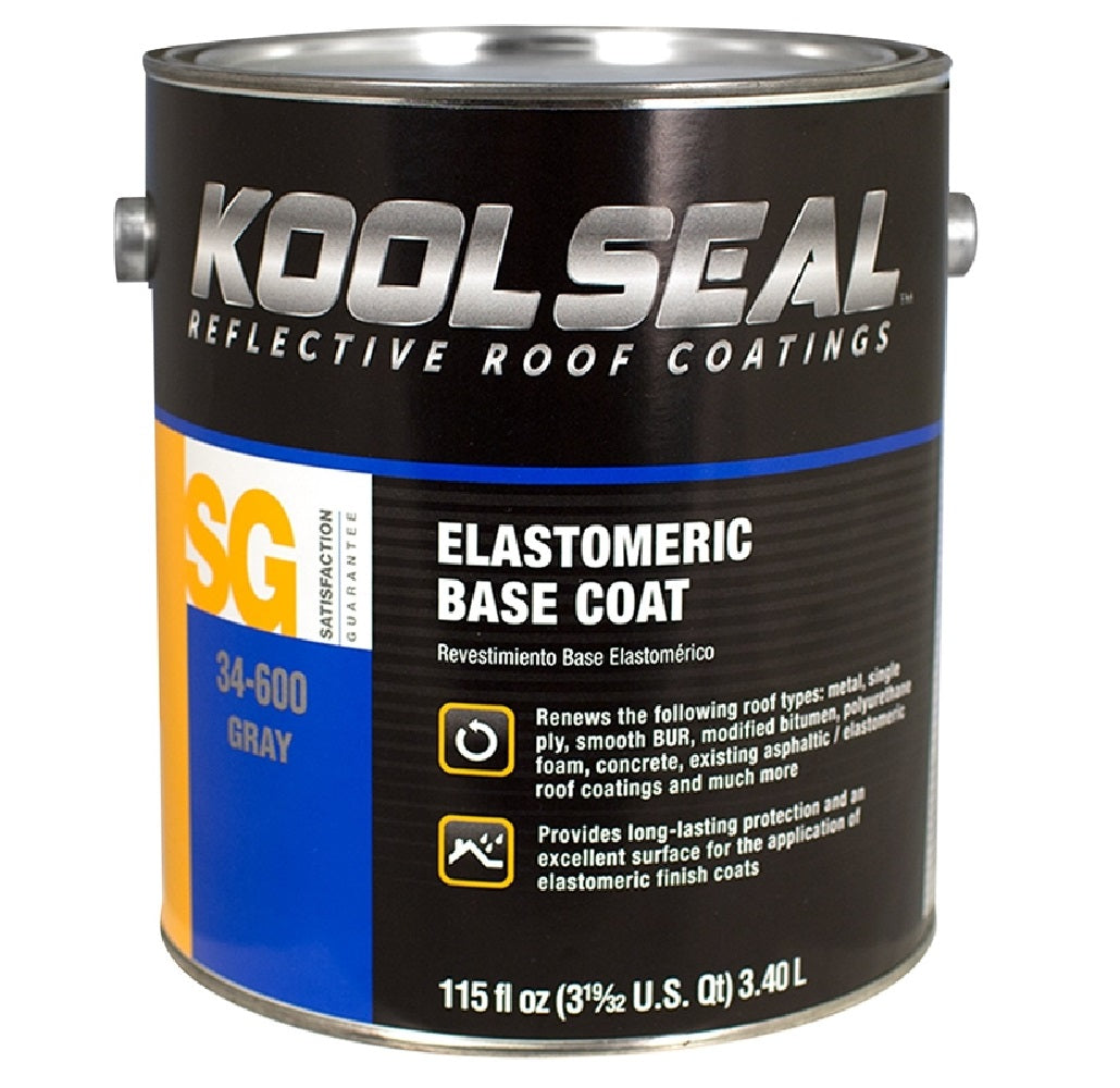 Kool Seal KS0034600-16 Reflective Elastomeric Base Coating, Gray