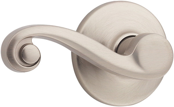 Kwikset 788LL 15 RH CP Lido Right Hand Dummy Lever, Satin Nickel