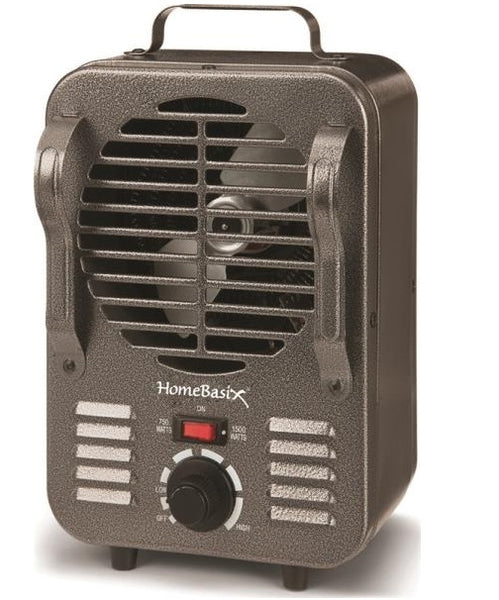 PowerZone TFH-204 Portable Electric Heater with 2-Heat Settings, 750/1500W