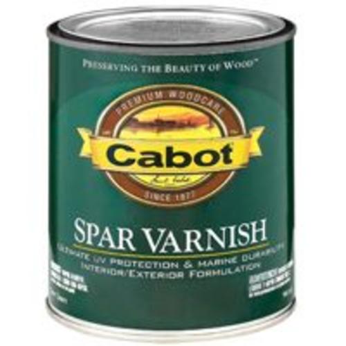 Cabot 144.0018047.005 VOC Interior Spar Varnish, Semi-Gloss