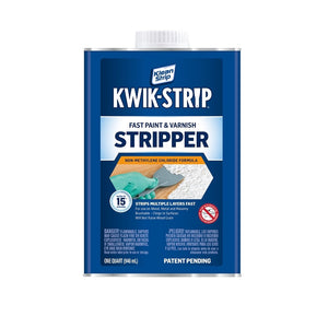 Klean Strip QKPS301 Paint and Varnish Stripper, Liquid, 1 Quart