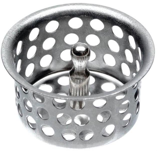Danco 88967 Basket Strainer, Chrome, 1-7/8"