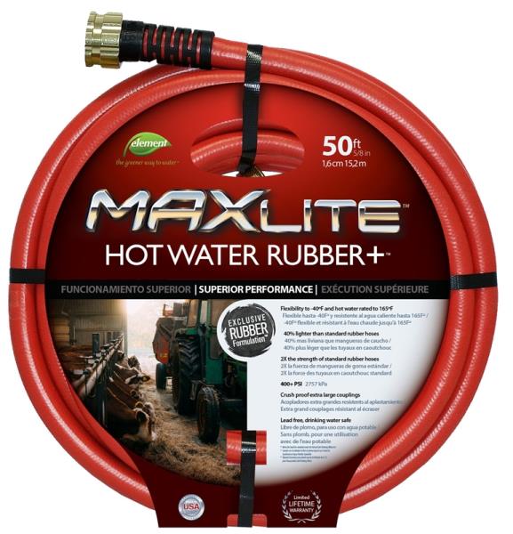 Swan SGHW58050 Maxlite Hot Water Rubber Hose, 50&#039;