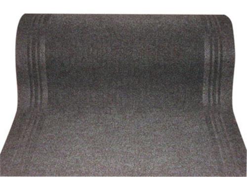 Dennis HDG0027 Persian Runner Ribbed, 26" x 100', Gray Rubber