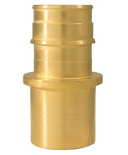 Apollo EPXMSA115PK Male Pipe Adapter, Brass, 1"