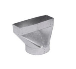 Imperial GV0694-A Universal Register Boot, 4" x 10" x 5", Galvanized