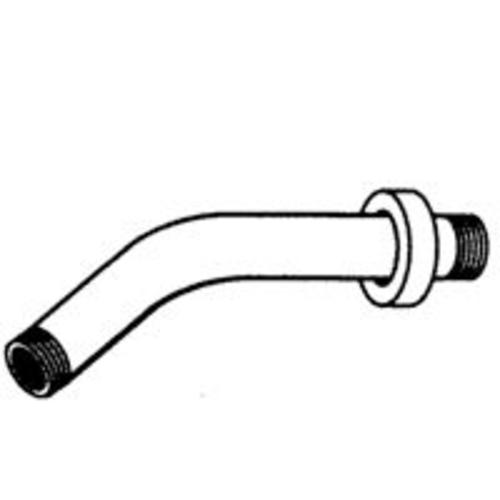 Plumb Pak PP825-10PB Shower Arm With Flange 6" X 1/2"Ips