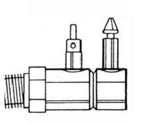 United States Hardware M-016C Fuel Line Fitting, 1/4"