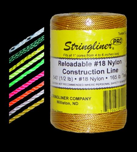 Stringliner 35706 Twist Fluor Orange Twine 1080'