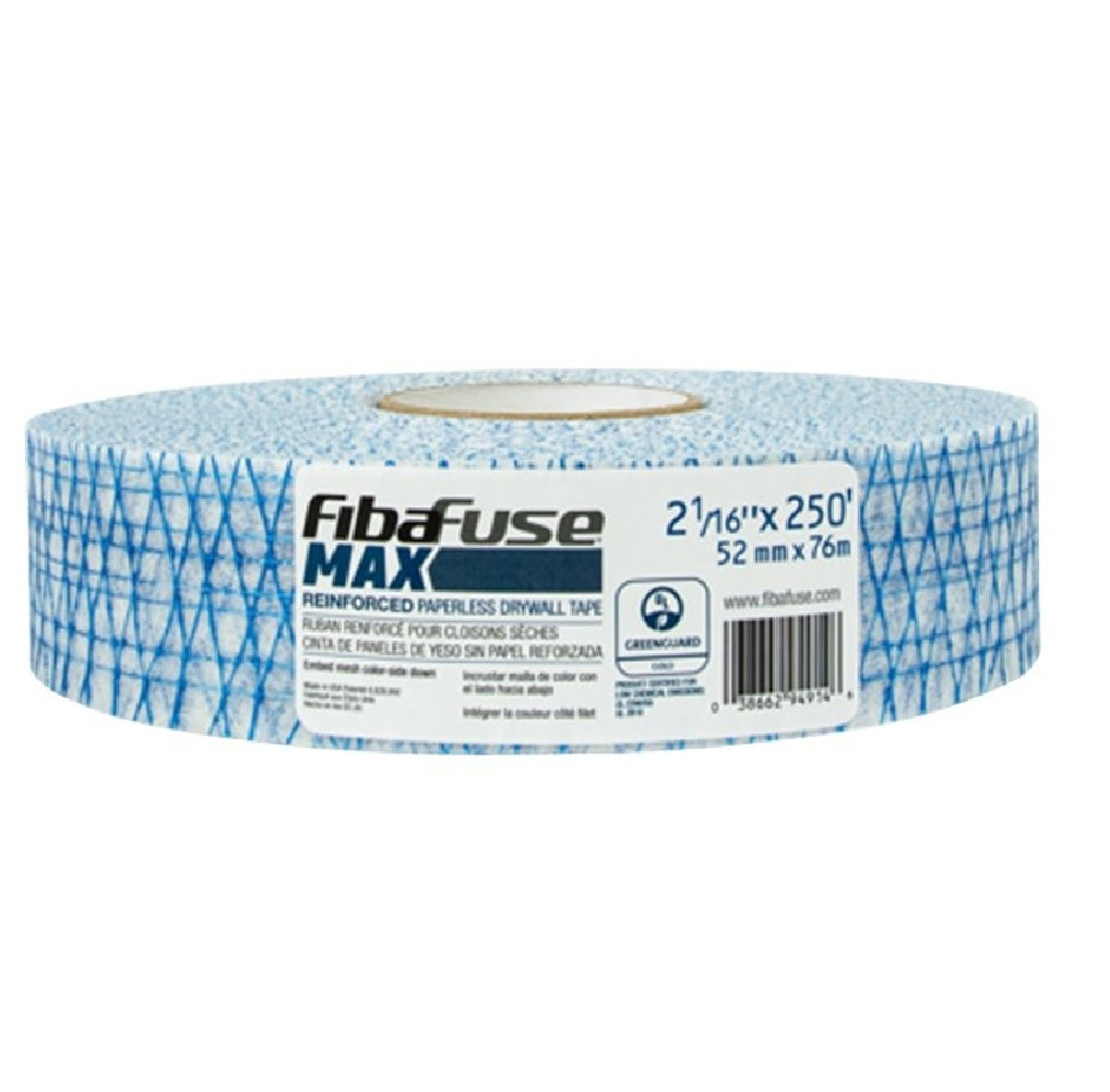 Adfors FDW9146-U Reinforced Paperless Tape, Blue/White