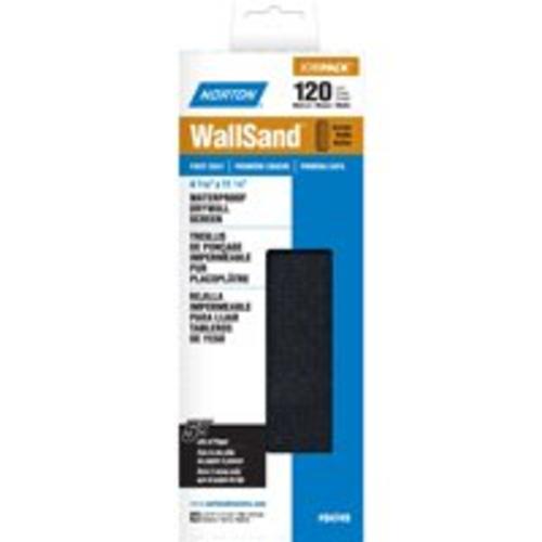Norton 04749 WallSand Drywall Sanding Screen, Medium 120-Grit, 4-3/16" x 11-1/4"