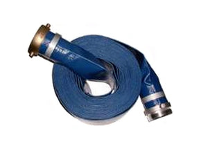 Abbott Rubber 1147-3000-50 PVC Discharge Hose, 3" x 50', 80 PSI