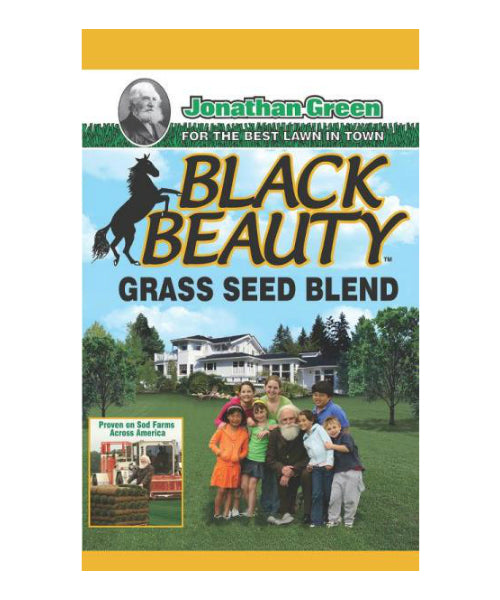 Jonathan Green 10315 Black Beauty Original Grass Seed Blend, 7500 Sqft, 25 Lb