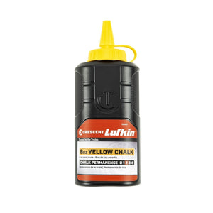 Crescent CB08Y Lufkin Chalk Refill, Yellow, 8 Oz