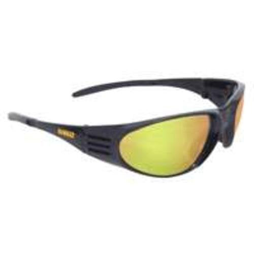 DeWalt DPG56B-YC Ventilator Safety Glasses, Yellow Mirror