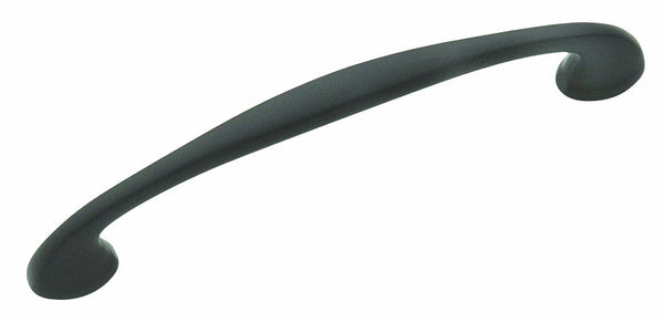 Amerock BP4479FB Basic Metals Cabinet Pull, Flat Black, 3-3/4"