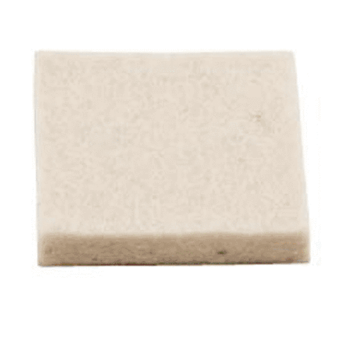 Stanley 849226 Flexi-Felt Self-Adhesive Pads, Square, 15/16"