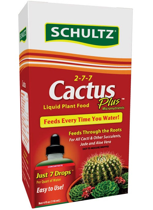 Schultz SPF44300 Cactus Plus Plant Food Liquid, 4 Oz