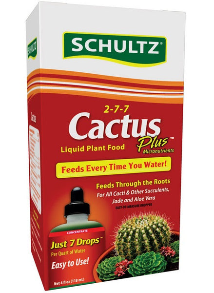 Schultz SPF44300 Cactus Plus Plant Food Liquid, 4 Oz