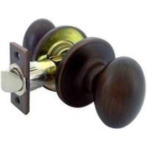 Mintcraft TYLK30V Tubular Knobset Pass Venetian Bronze Us11p