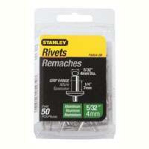 Stanley Hardware PAA54-5B Aluminum Rivets Reusable, 5Opk