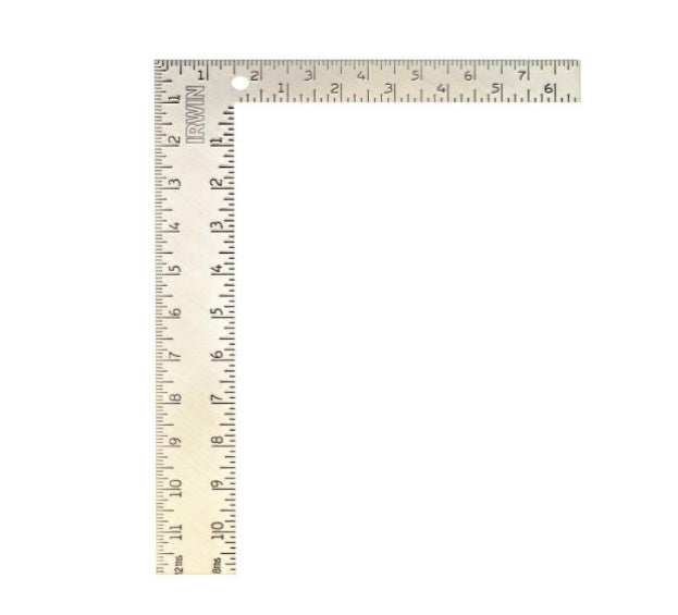 Irwin 1794462 Carpenter Square, 8x 12", Steel
