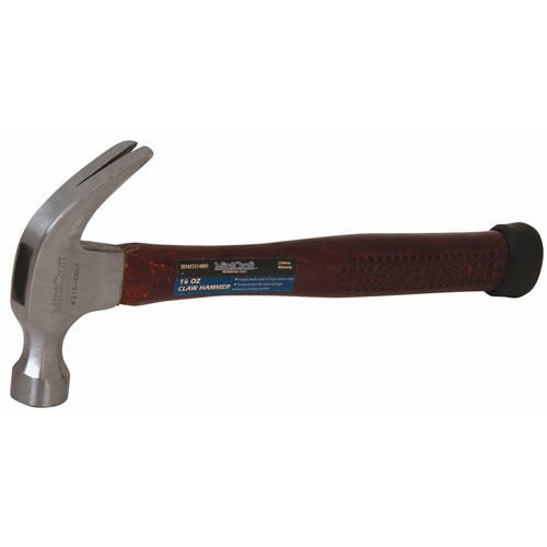Mintcraft JL20136 Claw Hammer 16 Oz, Wood Handle