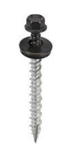 Acorn SW-MW2BK250 Metal Building Screws 2", Black