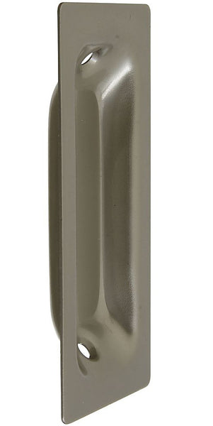 National Hardware N335-588 MPB141 Recessed Flush Pull, Satin Nickel