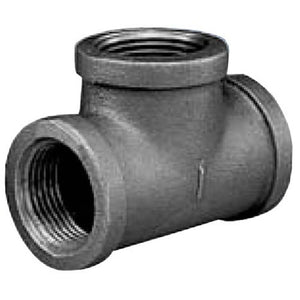 Worldwide Sourcing PPG130R-25X20 Galvanized Malleable Reducing Tee 1"X1"X3/4"